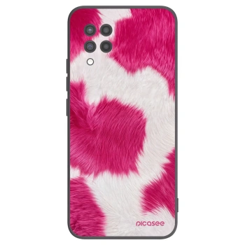 Picasee silikonski črni ovitek za Samsung Galaxy A42 A426B - Pink Moo