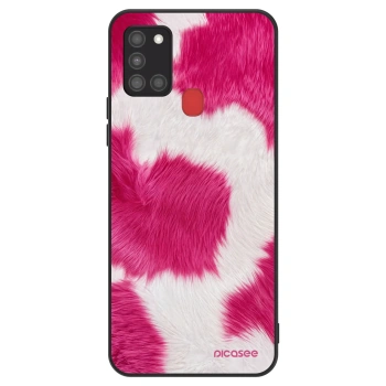 Ovitek za Samsung Galaxy A21s - Pink Moo