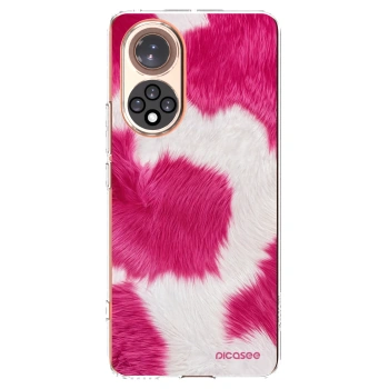 Picasee silikonski prozorni ovitek za Huawei Nova 9 - Pink Moo