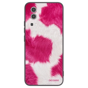 Picasee silikonski črni ovitek za Vivo Y72 5G - Pink Moo