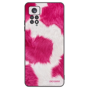Picasee silikonski črni ovitek za Xiaomi Redmi Note 11 - Pink Moo