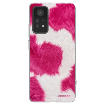 Picasee silikonski prozorni ovitek za Xiaomi Redmi Note 11 Pro 5G - Pink Moo