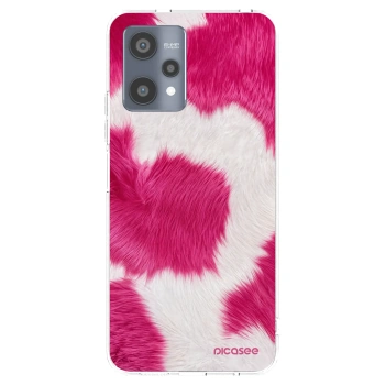 Picasee silikonski prozorni ovitek za Realme 9 Pro 5G - Pink Moo