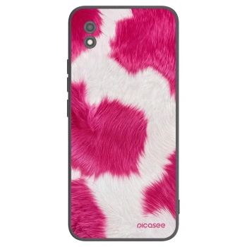 Picasee silikonski črni ovitek za Realme C11 (2021) - Pink Moo