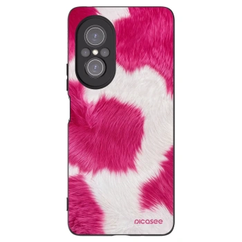 Picasee silikonski črni ovitek za Huawei Nova 9 SE - Pink Moo