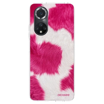 Picasee silikonski prozorni ovitek za Huawei Nova 9 SE - Pink Moo