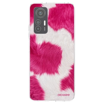 Picasee silikonski prozorni ovitek za Xiaomi 12 Lite - Pink Moo