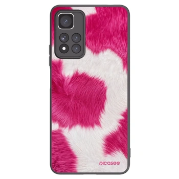 Picasee silikonski črni ovitek za Xiaomi Redmi Note 11 Pro+ 5G - Pink Moo