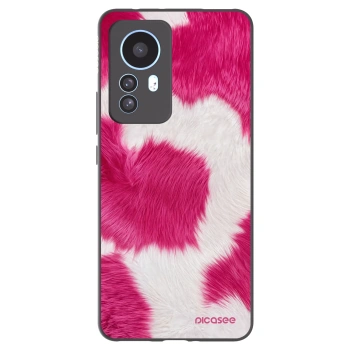 Picasee silikonski črni ovitek za Xiaomi 12T Pro - Pink Moo