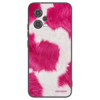 Picasee silikonski črni ovitek za Xiaomi Poco X5 - Pink Moo