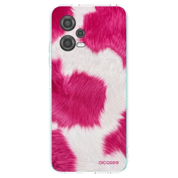 Picasee silikonski prozorni ovitek za Xiaomi Poco X5 - Pink Moo