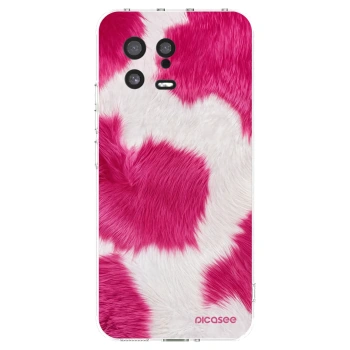 Picasee silikonski prozorni ovitek za Xiaomi 13 - Pink Moo