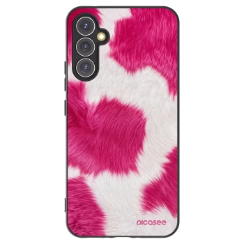 Picasee silikonski črni ovitek za Samsung Galaxy A34 5G A346B - Pink Moo