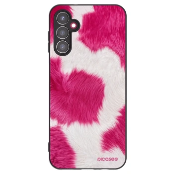 Picasee silikonski črni ovitek za Samsung Galaxy A14 4G A145R - Pink Moo