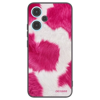 Picasee silikonski črni ovitek za Xiaomi Poco F5 - Pink Moo