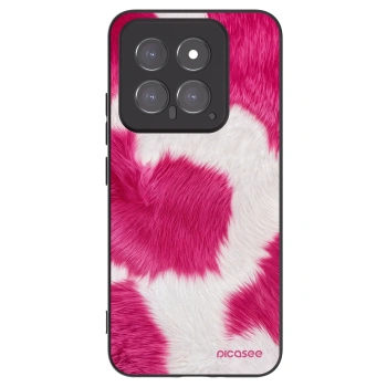 Picasee silikonski črni ovitek za Xiaomi 14 - Pink Moo