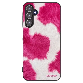 Picasee silikonski črni ovitek za Samsung Galaxy A15 A155F 4G - Pink Moo