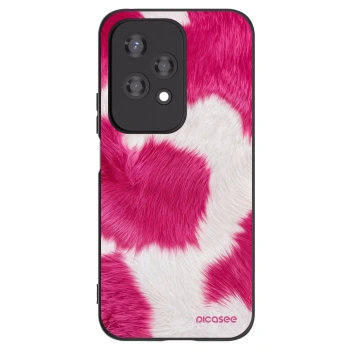 Picasee silikonski črni ovitek za Honor 200 Lite - Pink Moo