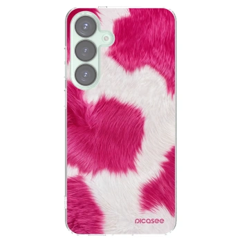 Picasee silikonski prozorni ovitek za Samsung Galaxy S25+ 5G - Pink Moo