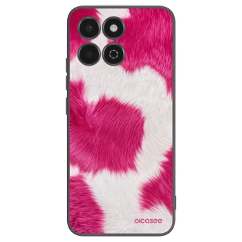 Picasee silikonski črni ovitek za Honor 200 Smart 5G - Pink Moo
