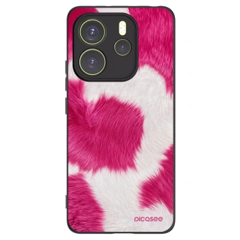 Picasee silikonski črni ovitek za Xiaomi Redmi Note 14 4G - Pink Moo