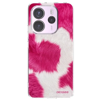 Picasee silikonski prozorni ovitek za Xiaomi Redmi Note 14 4G - Pink Moo