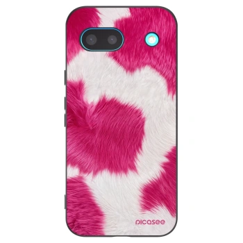 Picasee silikonski črni ovitek za Google Pixel 8 - Pink Moo