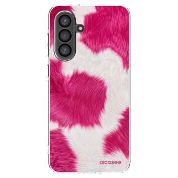 Picasee silikonski prozorni ovitek za Samsung Galaxy A36 5G - Pink Moo