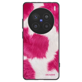 Picasee silikonski črni ovitek za Vivo X200 Pro - Pink Moo