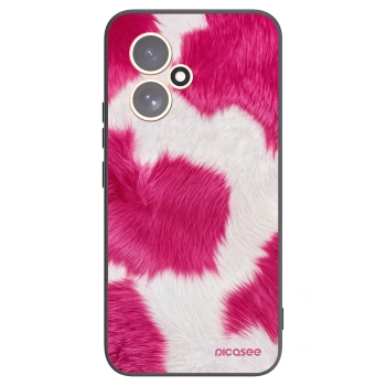 Picasee silikonski črni ovitek za Honor 400 5G - Pink Moo