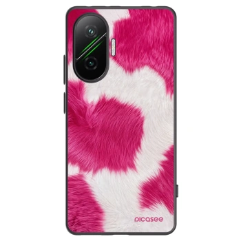 Picasee silikonski črni ovitek za Xiaomi Poco F7 5G - Pink Moo