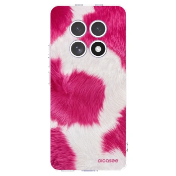 Picasee silikonski prozorni ovitek za Xiaomi Redmi Note 15 - Pink Moo