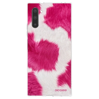 Picasee silikonski prozorni ovitek za Samsung Galaxy Note 10 N970F - Pink Moo