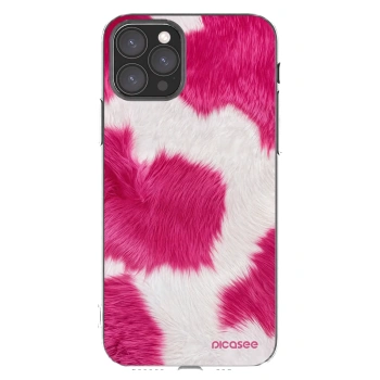 Picasee silikonski prozorni ovitek za Apple iPhone 11 Pro - Pink Moo