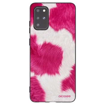 Picasee silikonski črni ovitek za Samsung Galaxy S20+ G985F - Pink Moo