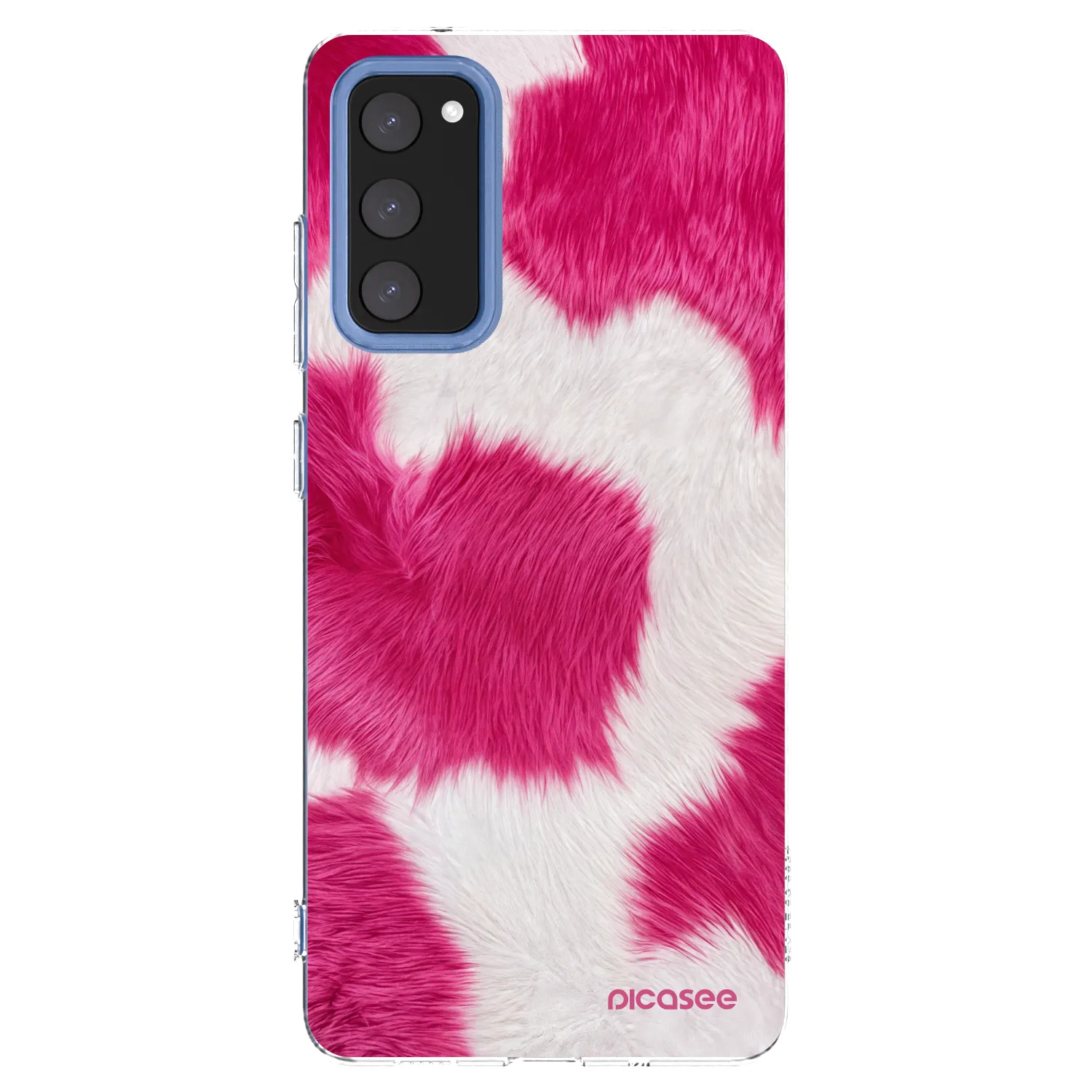 Picasee silikonski prozorni ovitek za Samsung Galaxy S20 FE - Pink Moo