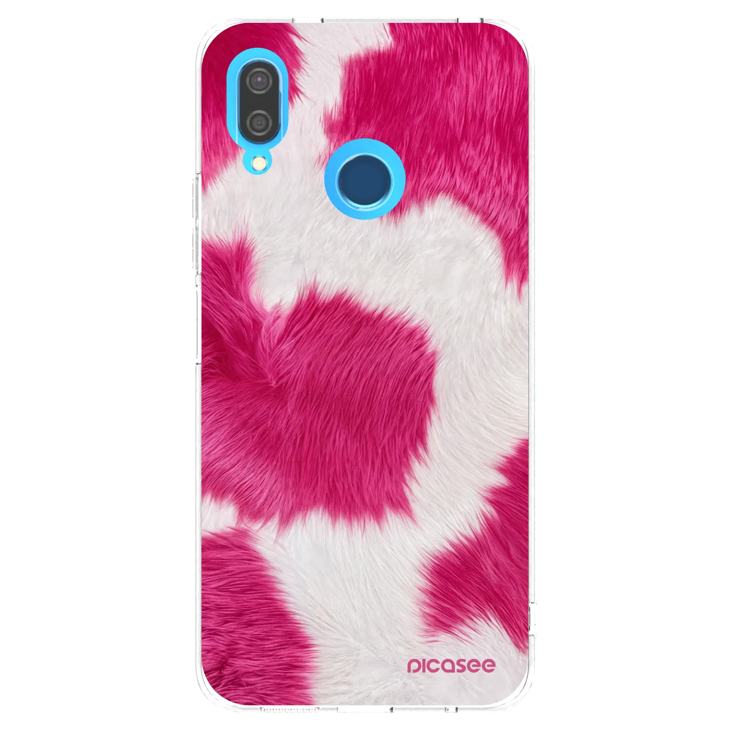 Picasee silikonski prozorni ovitek za Huawei P20 Lite - Pink Moo
