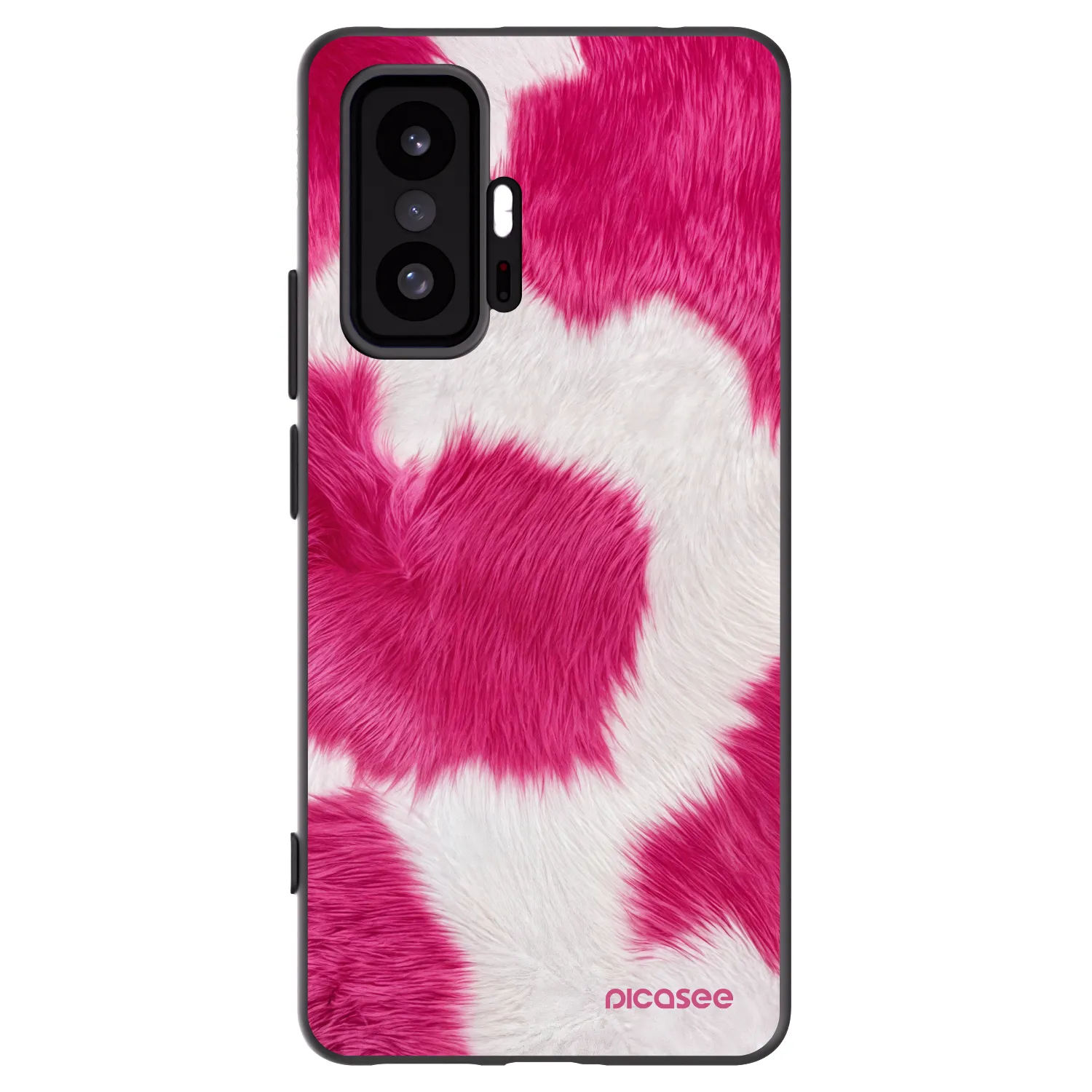 Picasee silikonski črni ovitek za Xiaomi 11T Pro - Pink Moo