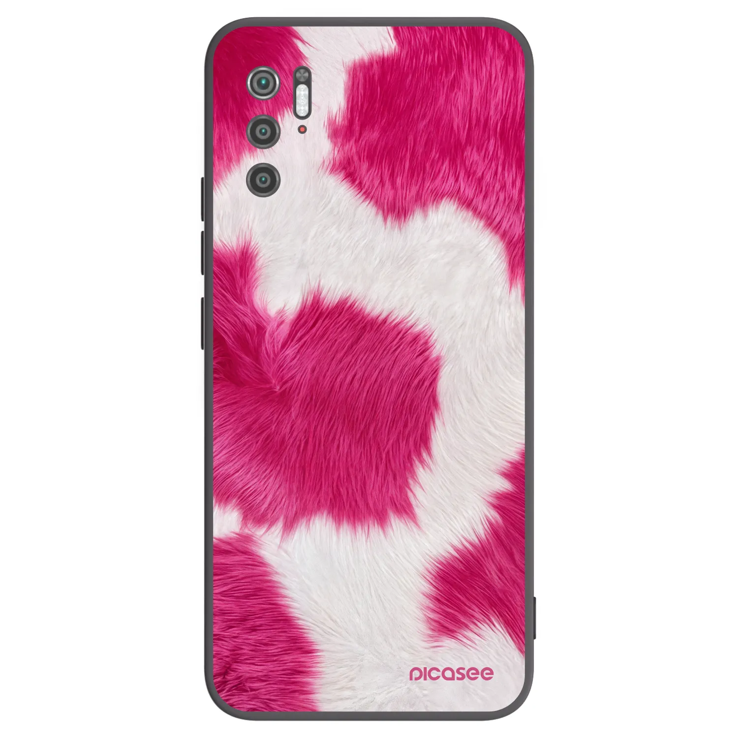 Picasee silikonski črni ovitek za Xiaomi Poco M3 Pro 5G - Pink Moo