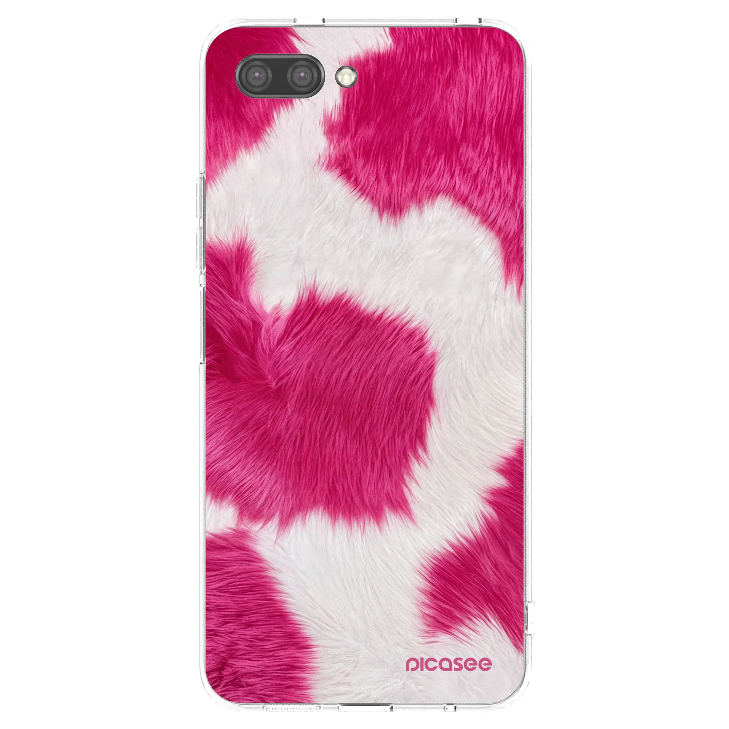 Picasee silikonski prozorni ovitek za Honor 10 - Pink Moo