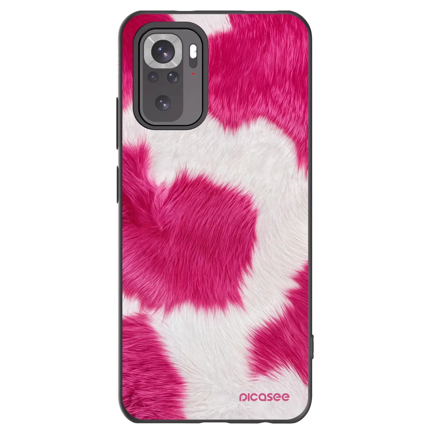 Picasee silikonski črni ovitek za Xiaomi Redmi Note 11S 4G - Pink Moo