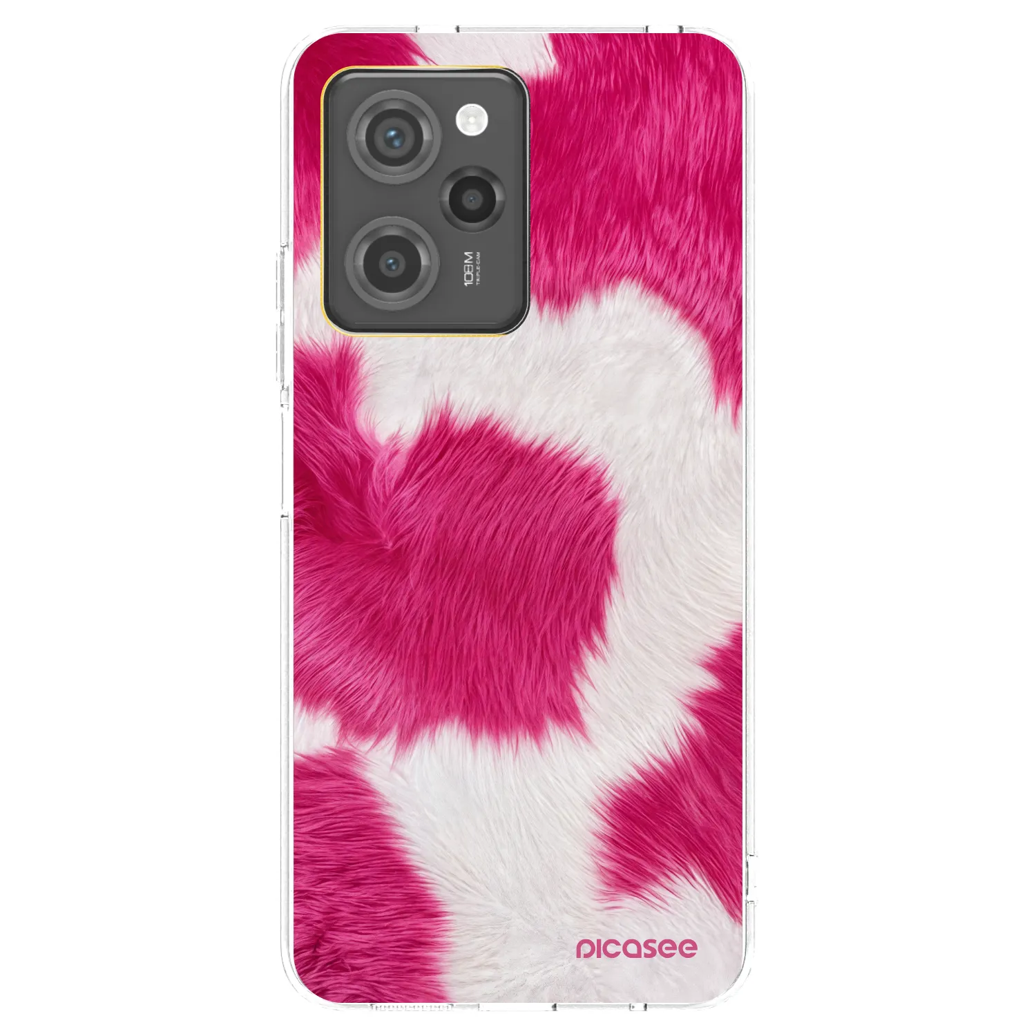 Picasee silikonski črni ovitek za Xiaomi Poco X5 Pro - Pink Moo
