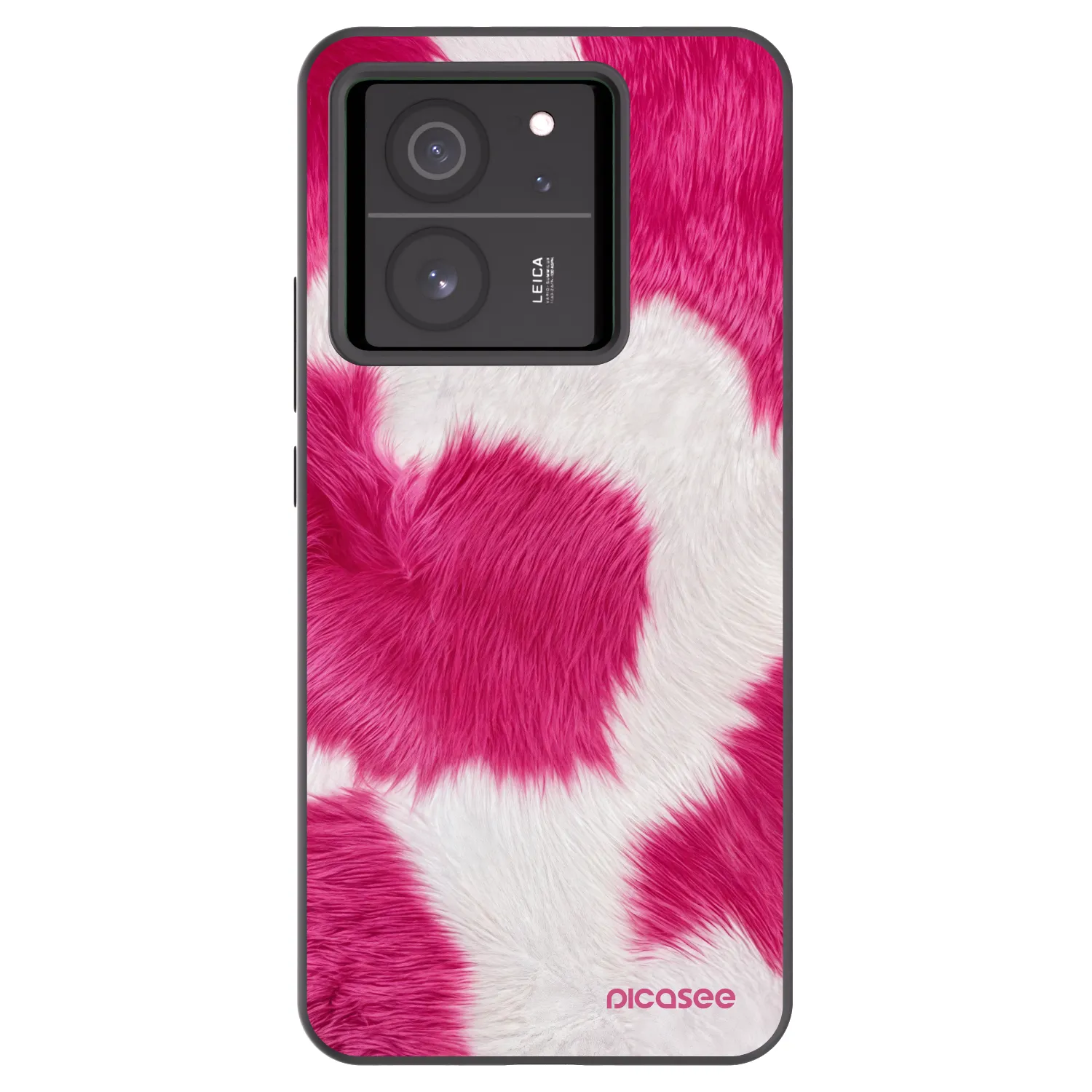 Picasee silikonski črni ovitek za Xiaomi 13T Pro - Pink Moo