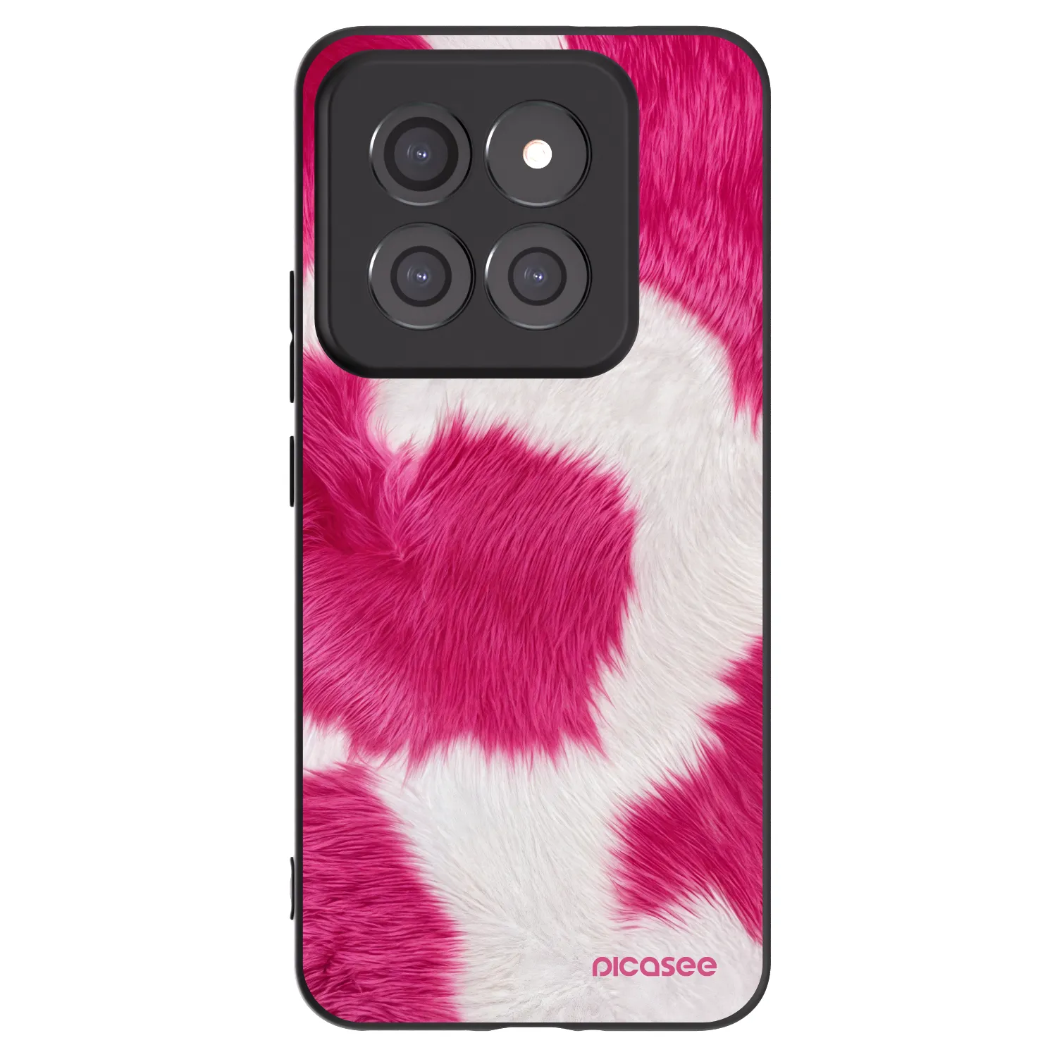 Picasee silikonski črni ovitek za Xiaomi 14 Pro - Pink Moo