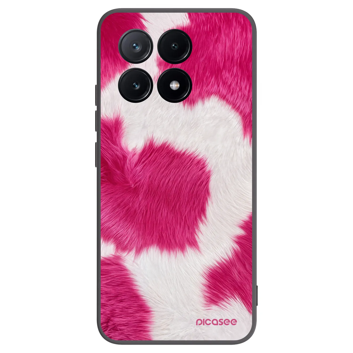 Picasee silikonski črni ovitek za Xiaomi Poco X6 Pro - Pink Moo