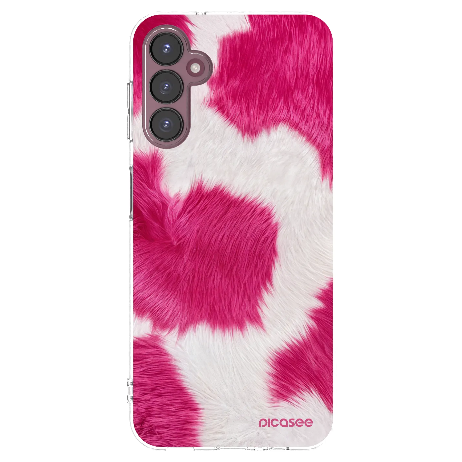 Picasee silikonski prozorni ovitek za Samsung Galaxy A05s A057G - Pink Moo