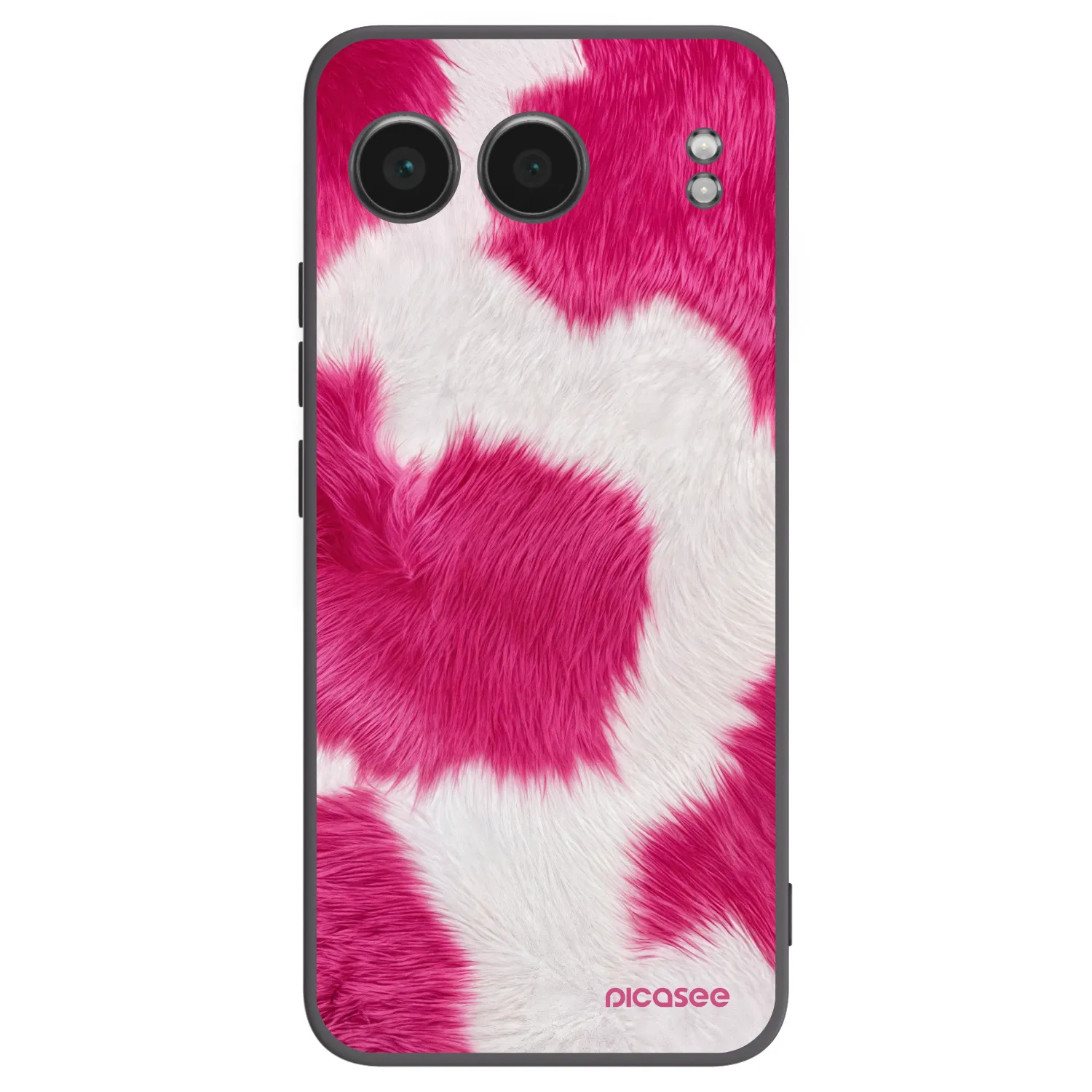 Picasee silikonski črni ovitek za OnePlus Nord 4 - Pink Moo