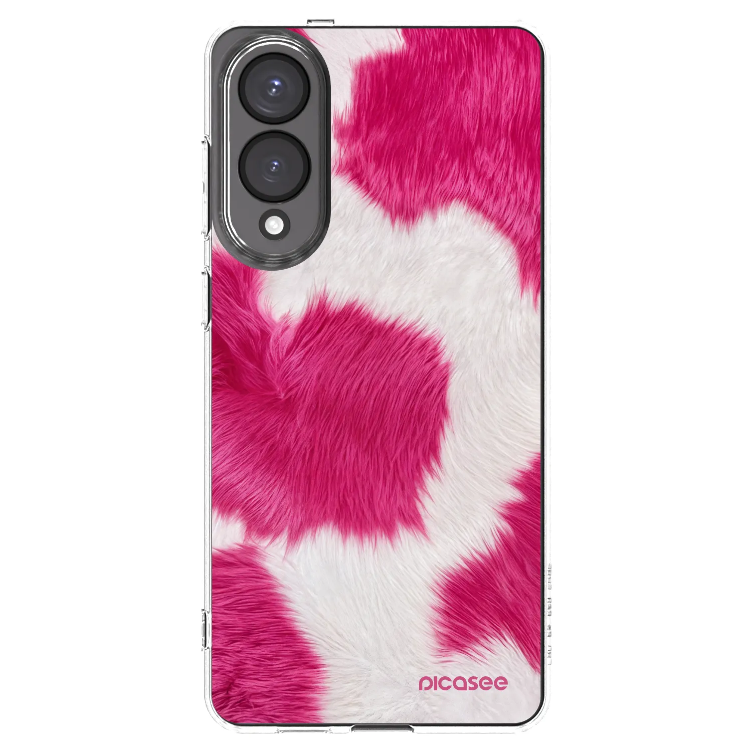 Picasee silikonski prozorni ovitek za Samsung Galaxy S25 Edge 5G - Pink Moo