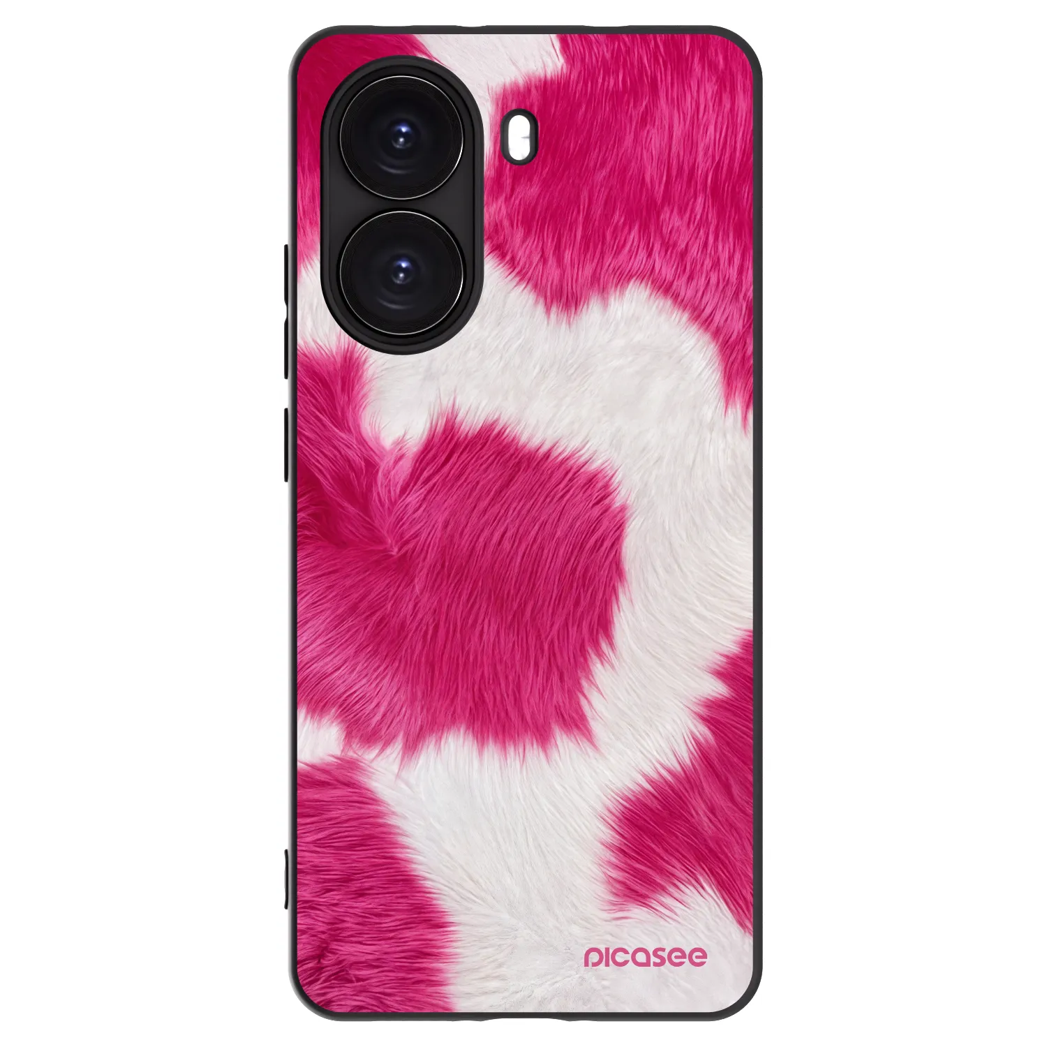 Picasee silikonski črni ovitek za Xiaomi Poco X7 Pro 5G - Pink Moo