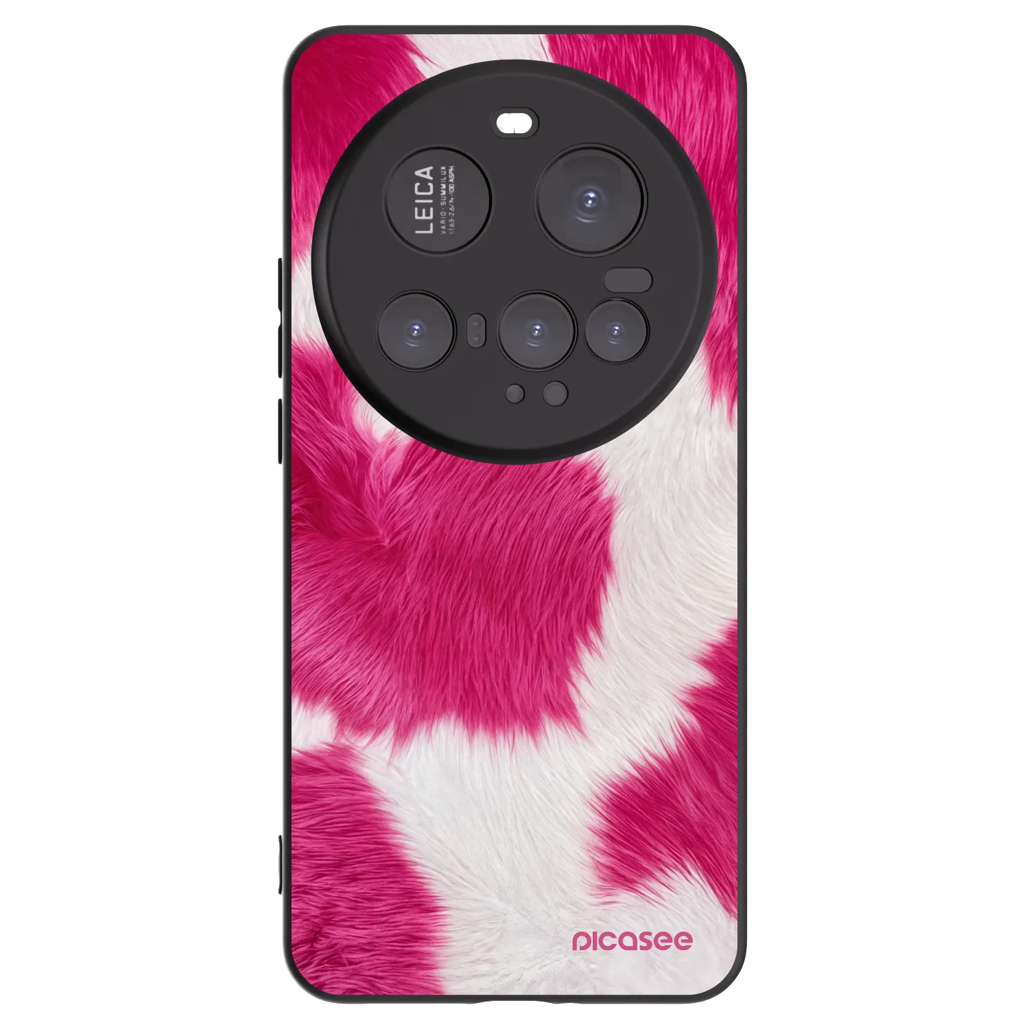 Picasee silikonski črni ovitek za Xiaomi 15 Ultra - Pink Moo